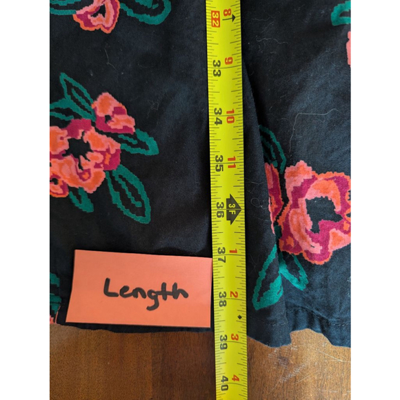 Mata Traders 100% Cotton Fit & Flare Floral Dress Women's L Fair Trade Romantic - Picture 10 of 10